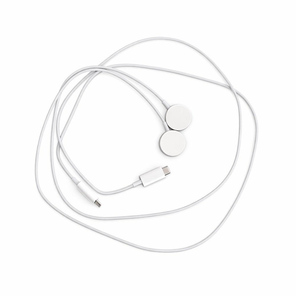 Lot of 2 – 1m USB-C Magnetic Charging Cable for Apple Watch – New Open Box